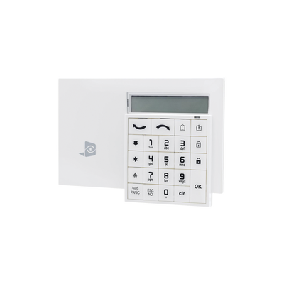 HONEYWELL HOME RESIDEO - Teclado alfanumérico inalámbrico para paneles WIP630 y XTOIP630 de VideoFied