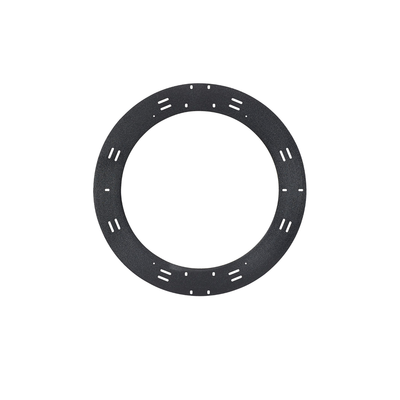 PANDUIT - Raqueta de Almacenamiento y Gestión de Holgura Para Cables, de 60.96 cm (24 Pulgadas) de Diámetro, Instalación en Pared o en Rack, Incluye 8 Cintas de Contacto de 30.48 cm (12 Pulgadas), Color Negro