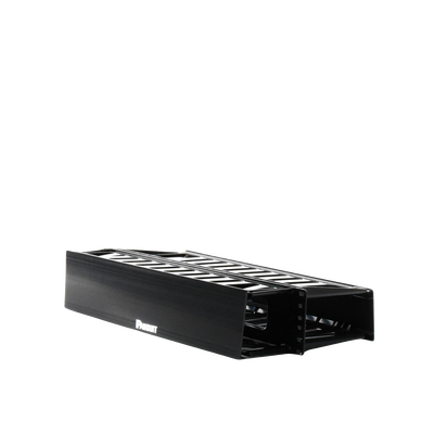 PANDUIT - Organizador de Cables Horizontal PatchLink, Doble (Frontal y Posterior), Para Rack de 19in, 2UR