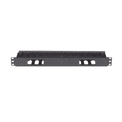 PANDUIT - Organizador de Cables Horizontal PatchLink, Sencillo (Solo Frontal), Para Rack de 19in, 1UR