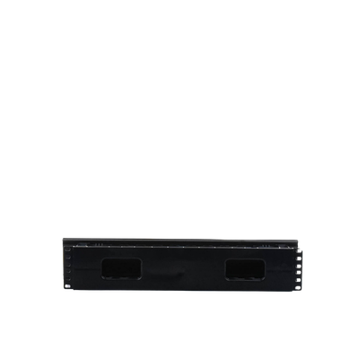 PANDUIT - Organizador de Cables Horizontal PatchLink, Sencillo (Solo Frontal), Con Tapa Extendida, Para Rack de 19in, 2UR