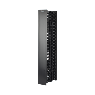 PANDUIT - Organizador Vertical NetRunner, Doble (Frontal y Posterior), de 22.5 UR, 4.9in de Ancho, Color Negro