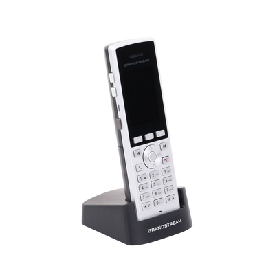 GRANDSTREAM -  Teléfono WiFi portátil empresarial con 2 lineas y cuentas SIP, Bluetooth y botón Push-to-talk