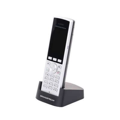GRANDSTREAM -  Teléfono WiFi portátil empresarial con 2 lineas y cuentas SIP, Bluetooth y botón Push-to-talk