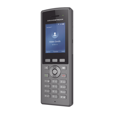 GRANDSTREAM -  Teléfono WiFi portátil empresarial con diseño resistente IP67, conectividad a la red VoIP vía WiFi