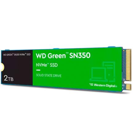 WESTERN DIGITAL - Unidad de Estado Solido Western Digital Interno Green SN350 2TB M.2 2280 PCIe 3.0 NVMe Lectur