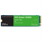 WESTERN DIGITAL - Unidad de Estado Solido Western Digital Interno Green SN350 250GB M.2 2280 PCIe 3.0 NVMe Lect
