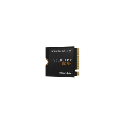 WESTERN DIGITAL - Unidad De Estado Solido SSD Interno Black SN770M 500GB M.2 2230 PCIe 4.0 NVMe Lect 5000/4000 MBs Alto Rendimiento