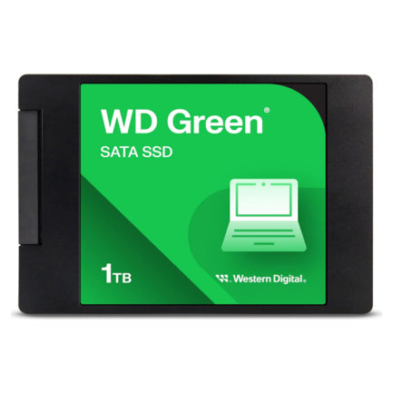 WESTERN DIGITAL - Unidad de Estado Solido Western Digital WD Green 1TB 2.5 400 MB/s Escritura 500 MB/s Lectura SATA III