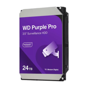 WESTERN DIGITAL - Disco Duro Western Digital Interno Purple Pro Surveillance de 24 TB SATA 6 Gb/s caché 512 MB
