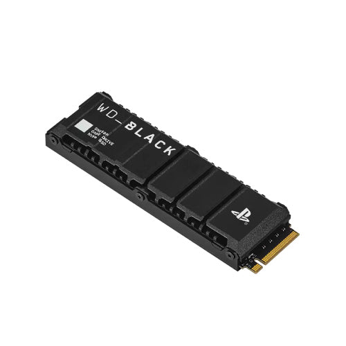 WESTERN DIGITAL - SSD Interno Western Digital Black SN850P 2TB M.2 NVMe PCIe 4.0 Lect 7300/6600 MBs con Disipador para Consola PS5