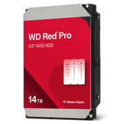 WESTERN DIGITAL - Disco Duro Western Digital Interno Red PRO 14TB 3.5 SATA3 6GB/S 512MB 7200RPM 24X7 HOTPLUG NAS 1-24 Bahias