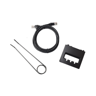 FANVIL - Teléfono IP para Call Center para 2 lineas SIP con soporte para diadema, pantalla LCD de 2.8 pulgadas a color, PoE