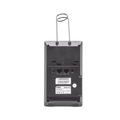 FANVIL - Teléfono IP para Call Center para 2 lineas SIP con soporte para diadema, pantalla LCD de 2.8 pulgadas a color, PoE