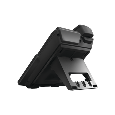 FANVIL - Teléfono IP empresarial para 4 Líneas SIP con 2 pantallas LCD, 6 teclas BLF/DSS, puertos Gigabit y conferencia de 3 vías, PoE