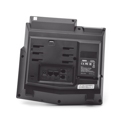 FANVIL - Teléfono IP Empresarial con Estándares Europeos, 12 lineas SIP con pantalla a color, 30 teclas DSS/BLF, puertos Gigabit, IPv6, Opus , PoE/DC