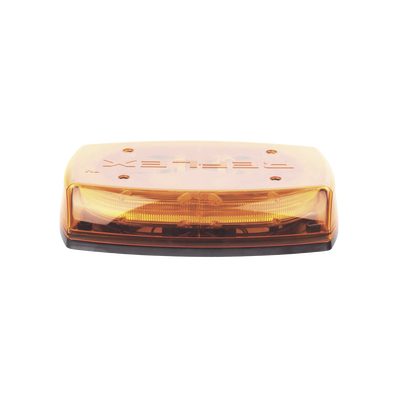 ECCO - Micro Barra de Luces Ultra Brillante, color domo ambar, LED ámbar, Ideal para Seguridad Privada
