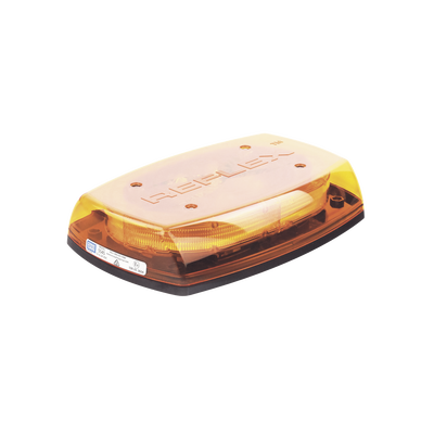 ECCO - Micro Barra de Luces Ultra Brillante, color domo ambar, LED ámbar, Ideal para Seguridad Privada