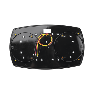 ECCO - Mini Barra de Luces Ultra Brillante, color Ámbar, Ideal para Seguridad Privada