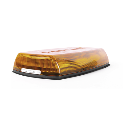 ECCO - Mini Barra de Luces Ultra Brillante, color Ámbar, Ideal para Seguridad Privada