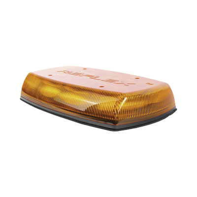 ECCO - Mini Barra de Luces Ultra Brillante, color Ámbar, Ideal para Seguridad Privada