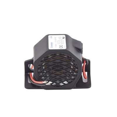 ECCO - Alarma de reversa vehicular, 12-24 Vcc, 107 dBA