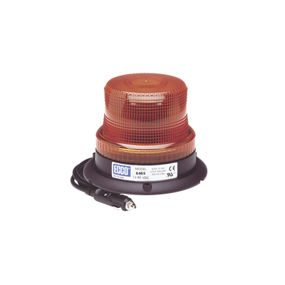 ECCO - Mini Burbuja Led color Ámbar Serie X6465 con montaje de succión magnetico