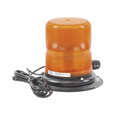 ECCO - Baliza LED color ámbar con montaje magnético de succión DE 7" de altura
