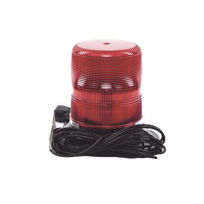 ECCO - Baliza LED color rojo con montaje magnético de succión de 7" de altura