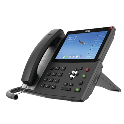 FANVIL - Teléfono IP  Android Empresarial para 20 lineas SIP, pantalla táctil, Wi-Fi y Bluetooth, PoE, hasta 112 botones DSS, puertos Gigabit, soporta recepción de video.