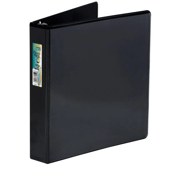 KINERA - CARPETA KINERA VINIL ARO "O" 1/2" NEGRA