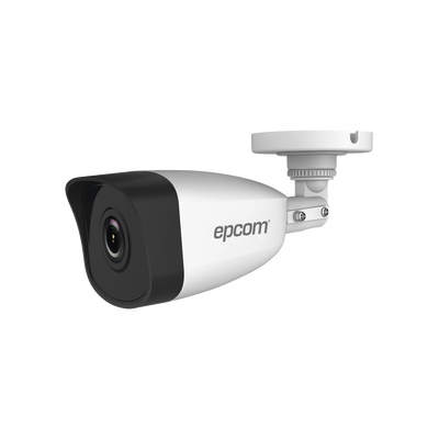 EPCOM -  Bala IP 2 Megapixel / Lente 2.8 mm / 30 mts IR EXIR / IP67 / PoE / dWDR / H.265