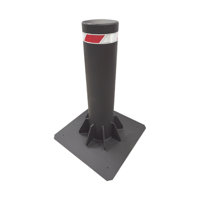 ACCESSPRO - Bolardo Fijo de Alta Seguridad de 220 mm de Diámetro / Fabricado en Acero al Carbón