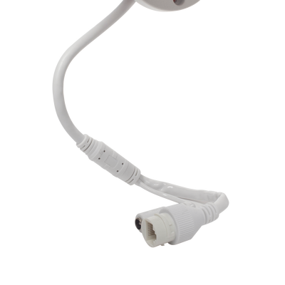 EPCOM - Bala IP 4 Megapixel / Lente 2.8 mm / 40 mts IR EXIR / IP67 / WDR 120 dB / PoE / Micrófono Integrado / ACUSENSE (Filtro de Falsas Alarmas) / Ultra Baja Iluminación