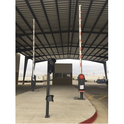 ACCESSPRO - Mástil de aluminio para barreras vehiculares XB5000