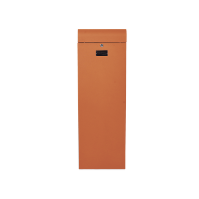 ACCESSPRO - Barrera vehicular derecha / Soporta brazo de hasta 3 m / Apertura en 1.5 s /Final de carrera ajustable por programación / Movimiento fluido / Diseño elegante color naranja