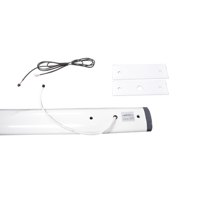 ACCESSPRO - Mástil recto iluminación LED  ROJO/VERDE de 5 metros compatible con barreras Industrial By AccessPRO