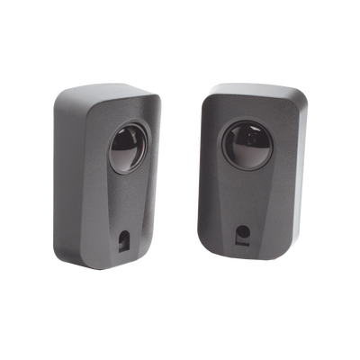 ACCESSPRO - Fotocelda Infrarroja (Transmisor Con Receptor) / Alcance de Hasta 10 metros / Uso en Barreras y Motores de Acceso Vehicular