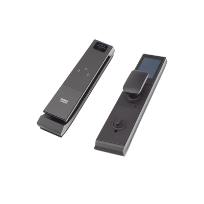 ACCESSPRO - Cerradura Autónoma Inteligente / Autentificación Biométrica de Rostro y Palma / Teclado Para Acceso con Código PIN / Control Mediante APP / Batería de Larga Duración Recargable