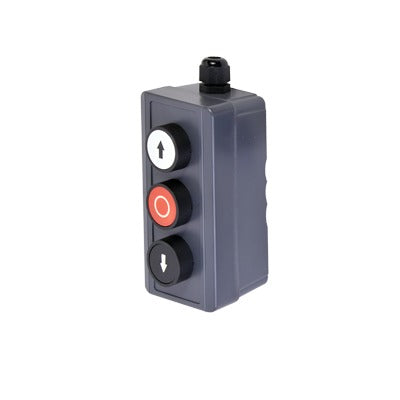 ACCESSPRO - Botonera Triple de USO RUDO Para Barreras Vehiculares, Operadores Corredizos y Abatibles.