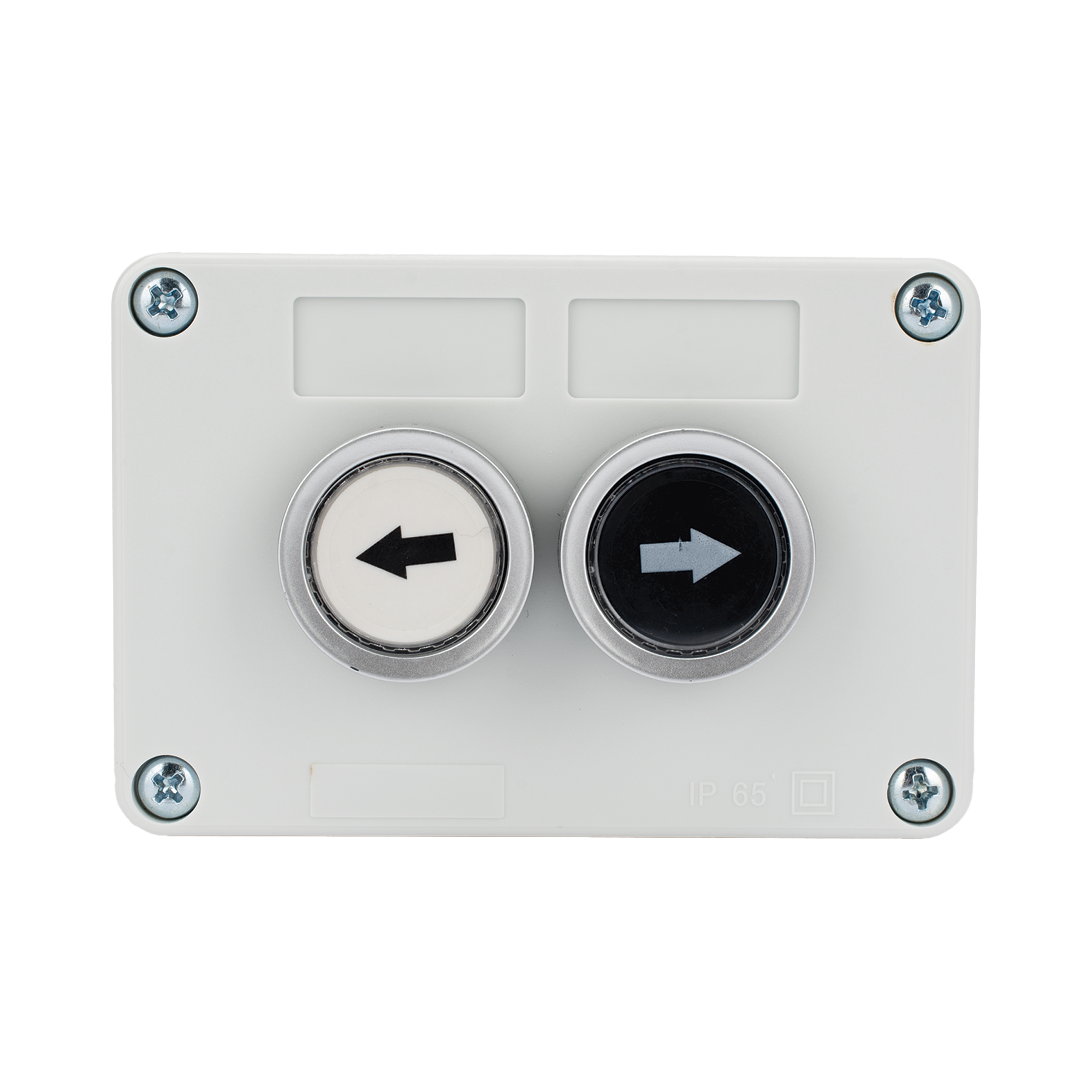 ACCESSPRO - Botonera Doble Para Barreras Vehiculares, Operadores Corredizos y Abatibles.