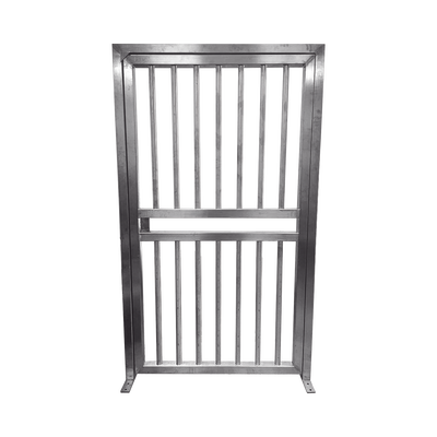 ACCESSPRO - Puerta Lateral para Torniquetes / Acero Inoxidable 304 / 1350 x 2316 mm / 4.43 x 7.6 pies / Compatible con Cierres Magnéticos