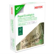 XEROX - Papel Cortado Xerox Bond Ecológico Carta Verde 75gr 93% Blancura C/5000 Hojas