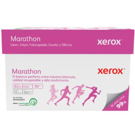 XEROX - Papel Cortado Xerox Bond Marathon 70gr Carta 99% Blancura C/5000 Hojas