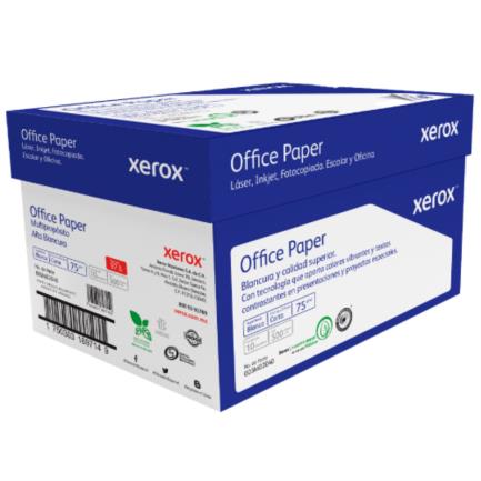 XEROX - Papel Cortado Xerox Office Paper Carta Azul 75Grs 97% Blancura Caja C/5000 hojas