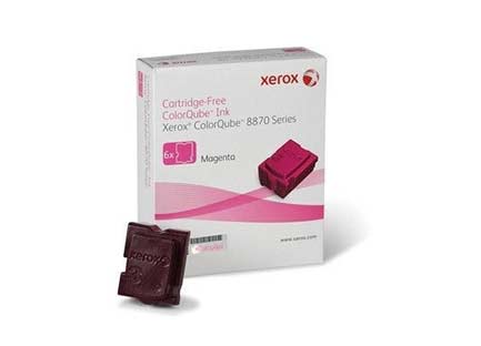 XEROX - TINTA XEROX SOLIDA MAGENTA 6 BARRAS 17.300 PAG.
