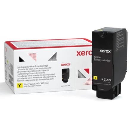 XEROX - Cartucho Xerox de toner amarillo de alta capacidad para equipo C625