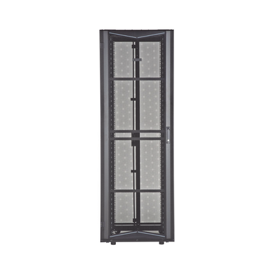 PANDUIT - Gabinete FlexFusion para Centros de Datos, 42 UR, 600 mm de Ancho, 1070 mm de Profundidad, Fabricado en Acero, Color Negro