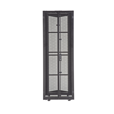 PANDUIT - Gabinete FlexFusion para Centros de Datos, 42 UR, 600 mm de Ancho, 1070 mm de Profundidad, Fabricado en Acero, Color Negro
