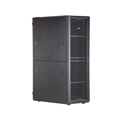 PANDUIT - Gabinete FlexFusion para Centros de Datos, 42 UR, 600 mm de Ancho, 1070 mm de Profundidad, Fabricado en Acero, Color Negro
